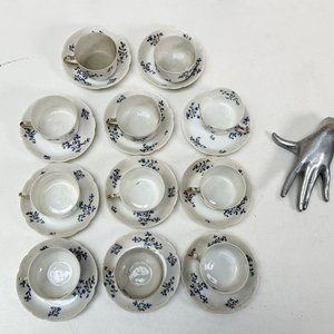 Lote siguiente: Juego de Tazas y Platos de Té Franceses Limoges Haviland