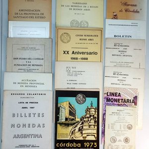 Lote anterior: Lote de Publicaciones y Folletos Numismáticos Argentinos