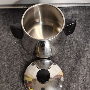 Azucarero Alfrisa Acero Inoxidable, Tarro Grande Cocina y Colador Té Royal - imagen 5
