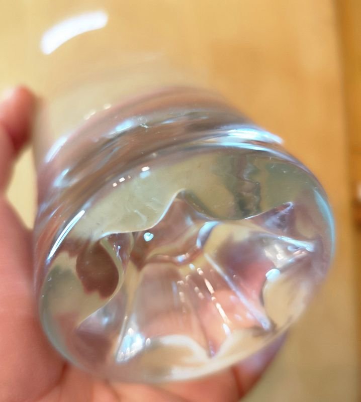 Vasos de cristal con diseño de estrella - imagen 3