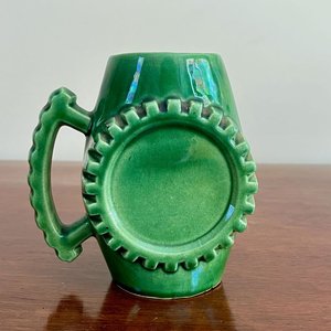Jarra Cervecera Coleccionable Rotary International Verde Brillante - imagen 2