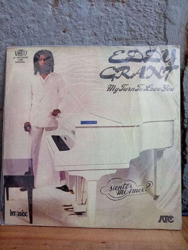 190) Disco LP ( Eddy Grant) My Turn To Love You ) Incluye ( Do You Feel My Love ) 1981 Industria Uruguaya