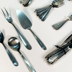Set de 80 Cubiertos de Acero Inoxidable Hercules con Piezas de Servir - imagen 4