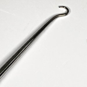 Abrochador de Botas Antiguo con Mango de Plata Inglesa - imagen 2