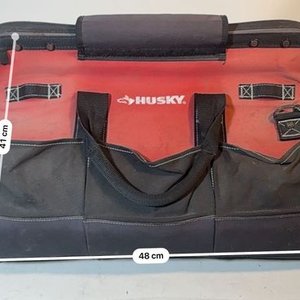 Bolso para Herramientas Husky Rojo y Negro - imagen 2