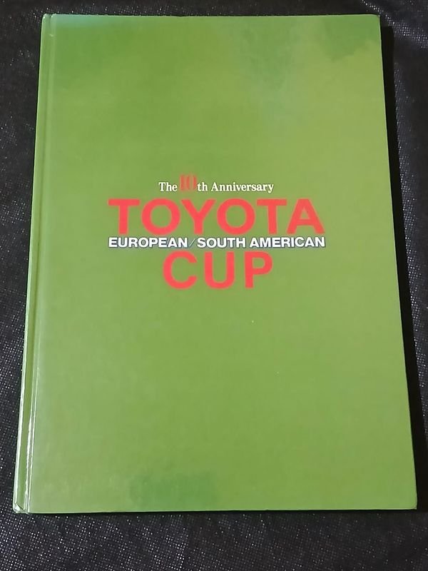 Libro "The 10th Anniversary Toyota European/South American Cup" (1989)