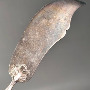 Par de Piezas de Servir "Scholberg" Antiguas de Plata - imagen 5