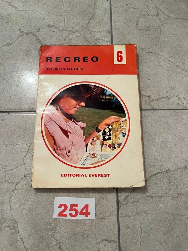 Libro de Lectura "Recreo 6" por Efrén Quintanilla Sainz, Editorial Everest