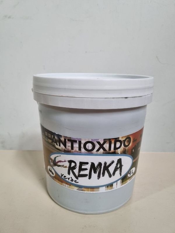 Pintura Antióxido Remka Verde 4 Litros