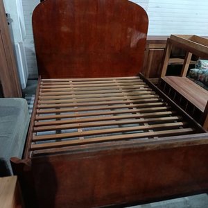 Cama Antigua de Dos Plazas Estilo Clásico - imagen 6