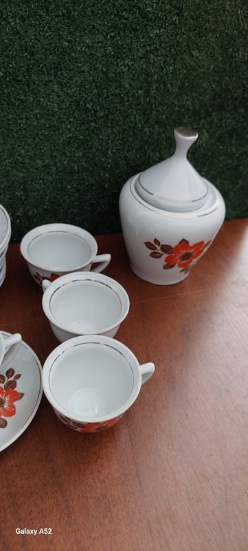 Colección de té blanco con flores rojas - imagen 5
