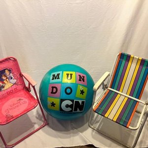 Lote anterior: Set Infantil: Pelota Inflable Cartoon Network y Sillas Plegables Disney Princesas