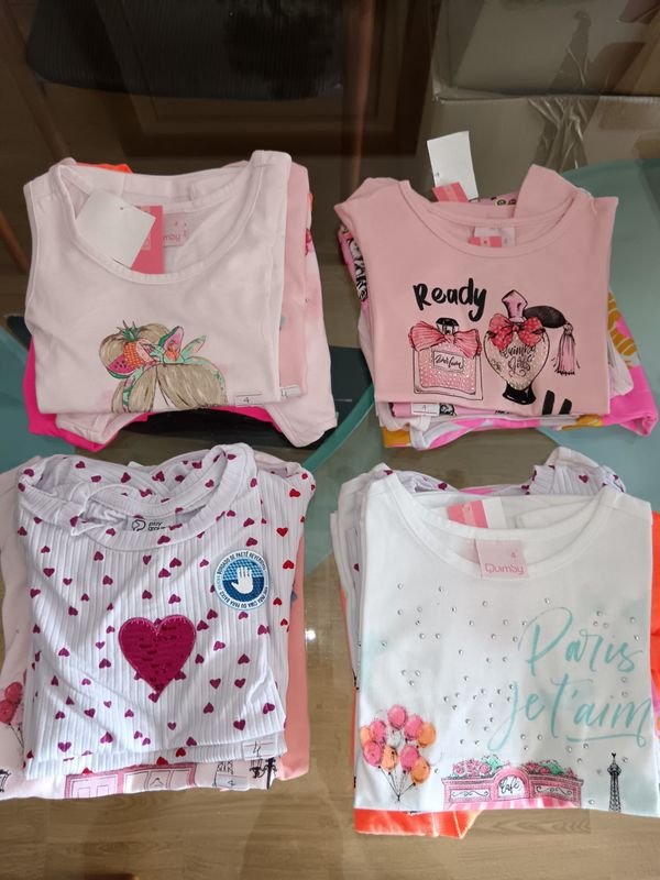 Lote anterior: Remeras de niña, talle 4