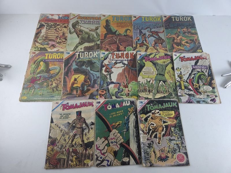 Lote anterior: Colección de historietas de Turok y Tomajauk