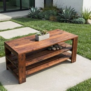 Lote anterior: Juego de Mesa Ratona de Madera con Dos Estantes