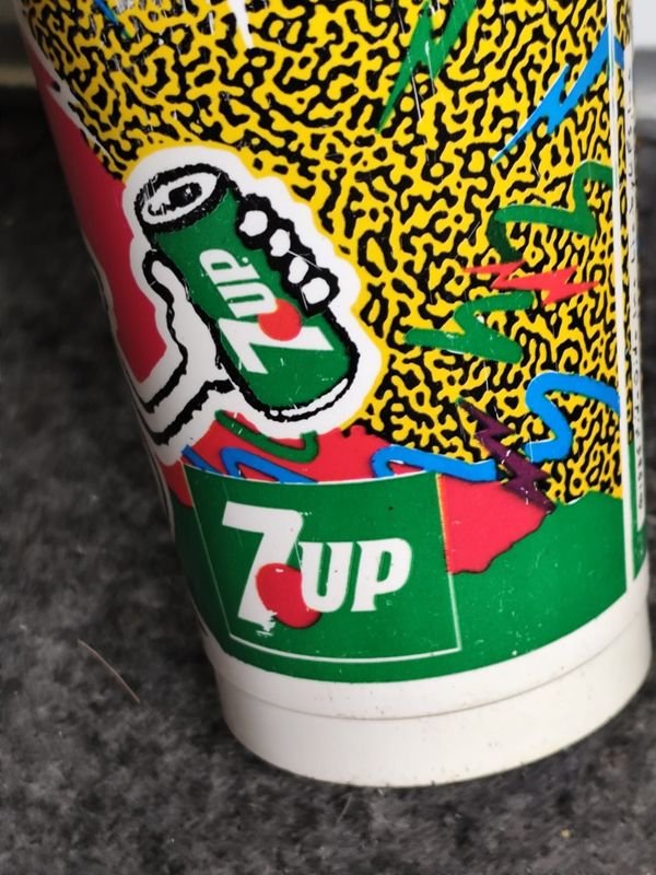 Vaso 7UP Fido Dido Años 90 Coleccionable