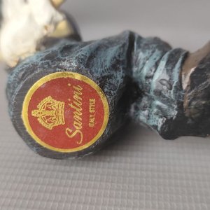 Figuras Clásicas "El Gordo y El Flaco" Santini Italy Style - imagen 2