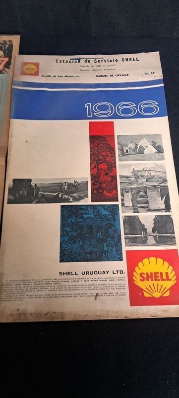 Almanaques Shell de 1966 y 1967 - imagen 2