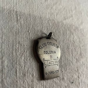 Medalla Plata Primer Puesto Club Ciclista Colonia 1931 - imagen 4