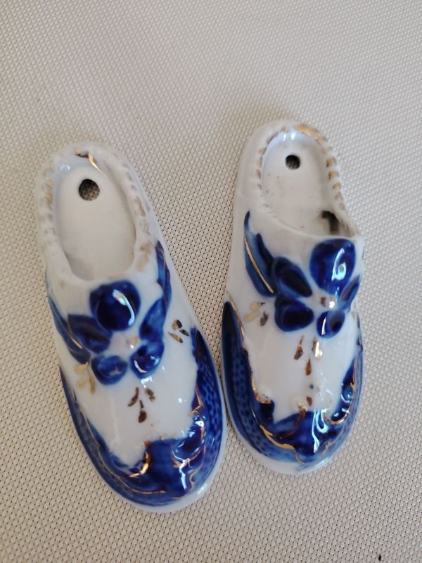 Zuecos de porcelana holandeses con diseño colorido - imagen 3
