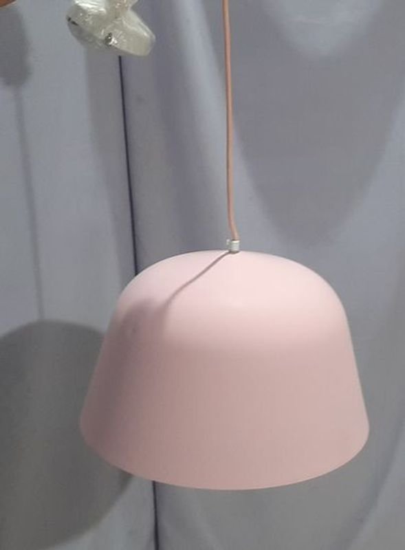Colgante de Luz Rosa de Chapa