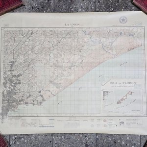 Mapa La Unión Pando del Instituto Geográfico, Edición 1930 - imagen 1