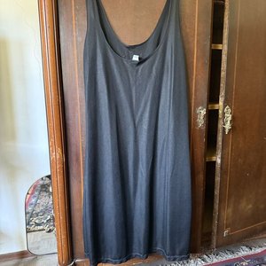 Lote de Vestidos Vintage: Negro, Azul Marino y Estampado - imagen 14