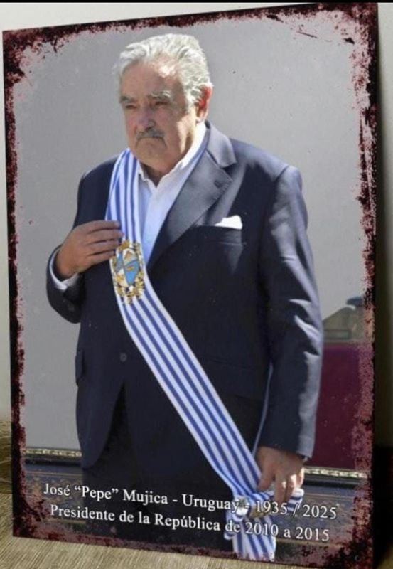 Lote anterior: Cartel Chapa decorativo José Mujica - Una obra de arte político