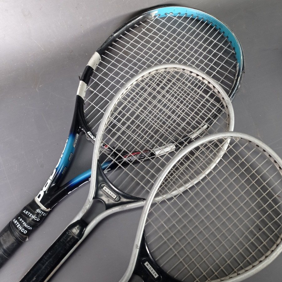 Tres raquetas de tenis en aluminio para la venta - imagen 3