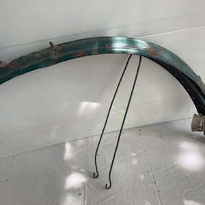 Guardabarros de Bicicleta NSU Antiguos de Colección - imagen 3