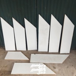 Tablas MDF para Estantes de Rinconera con Corte a 45 Grados - imagen 1