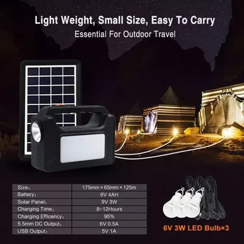 Kit Solar Portátil Profesional con Energía Solar - imagen 3