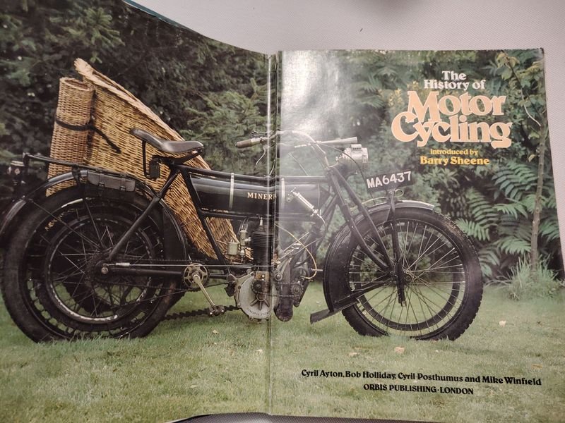 Historia del Motociclismo en Inglés - Libro Raro - imagen 3