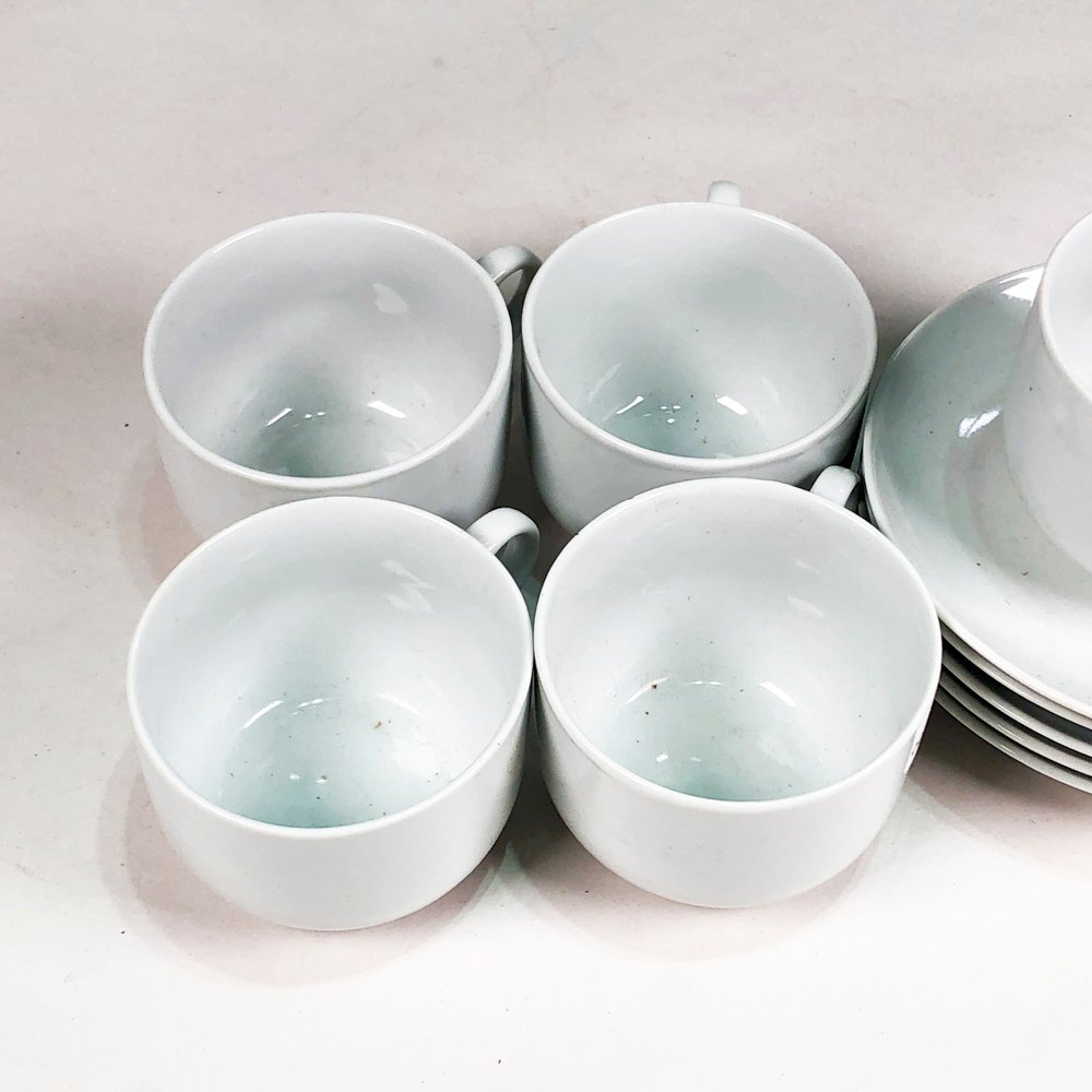 Porcelana blanca para mesa - Diez piezas en excelente condición - imagen 2