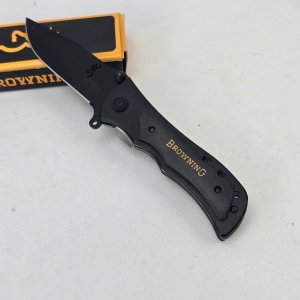 Lote siguiente: Navaja Plegable Browning Negra con Caja