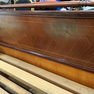 Cama 2 Plazas Estilo Inglés Madera Maciza Desarmable - imagen 5