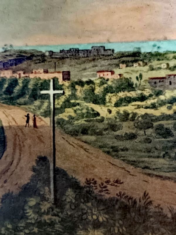 Lámina de la ciudad y puerto de Montevideo - año 1807 - imagen 5