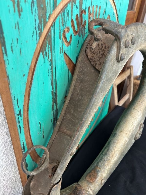Pechera inglesa antigua en chapa perfecto estado - Venta de objetos antiguos - imagen 6