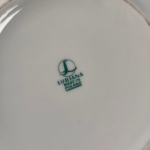 Juego de Porcelana "Lubiana" para Té y Café con Lechera y Cremera - imagen 8