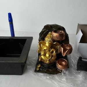 Fuente de Interior con Figura de Ganesha y Cascadas - imagen 6