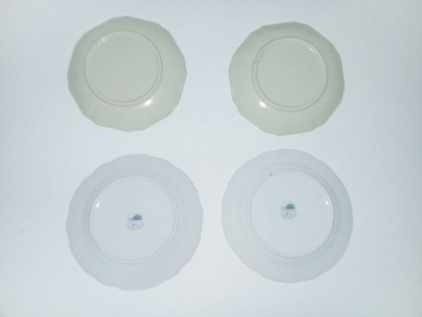 Platos de cocina con diseños florales y octogonales - imagen 2