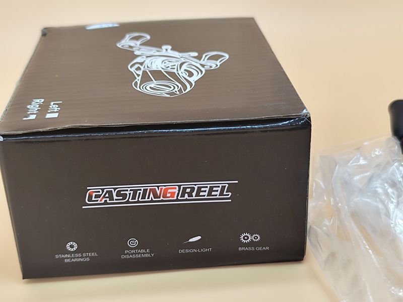 Reel de Pesca Galleta Nuevo en Caja - imagen 4