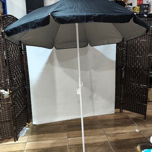 Sombrilla Negra para Playa con Filtro UV - Nueva - imagen 3