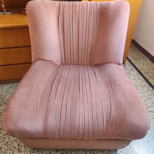 Lote anterior: Módulo de sillón individual tapizado rosa