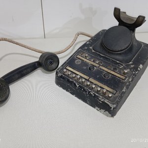 Teléfono Antiguo de Mesa con Botonera y Auricular - imagen 4