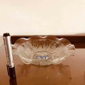 Juego de 2 Fuentes de Vidrio Decoradas - imagen 3
