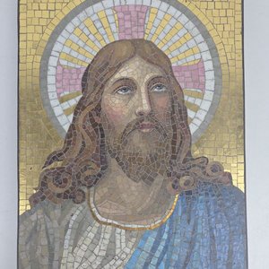Mosaico Italiano Religioso de Jesús - imagen 1