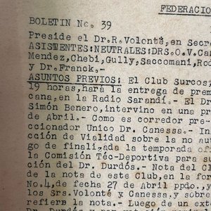 Carpeta Federación Ciclista Uruguaya: Actas, Sellos, Reglamentos y Notas de Clubes (1948+) - imagen 11