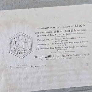 Tríptico de Reproducciones Fotográficas de Obras de Arte Famosas - imagen 7