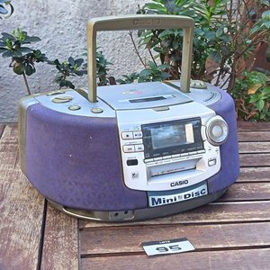 Radio Grabador Casio ZD-1 - Reproductor de CD - imagen 1